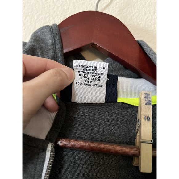 Psycho Bunny Gray V-Neck Sweater - Picture 7 of 12